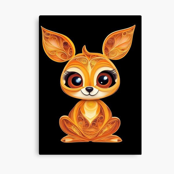 Item preview, Cute Kawaii Baby Kangaroo designed and sold by PrintsByFrank.