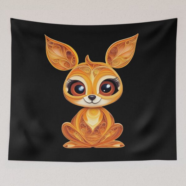 Item preview, Cute Kawaii Baby Kangaroo designed and sold by PrintsByFrank.