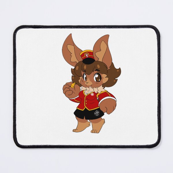Item preview, Kemono Cafe Kona the Rabbit Girl Train Conductor Chibi Design designed and sold by KemonoCafe.