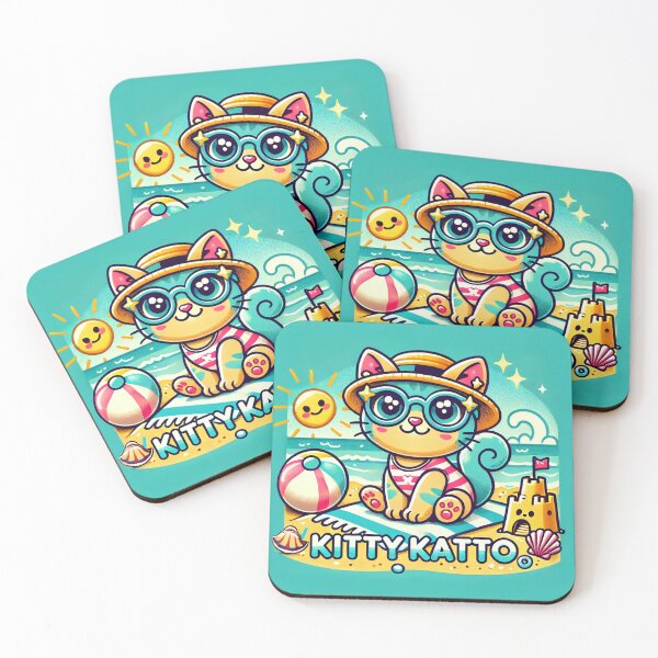 Item preview, Kitty Katto's Beachy Bliss Adventure designed and sold by KittyKatto.