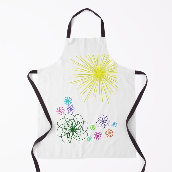 Item preview, Sunny abstract flowers designed and sold by TimesTwoAngela.