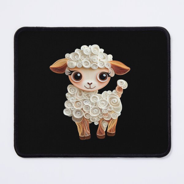 Item preview, Cute Kawaii Baby Lamb designed and sold by PrintsByFrank.