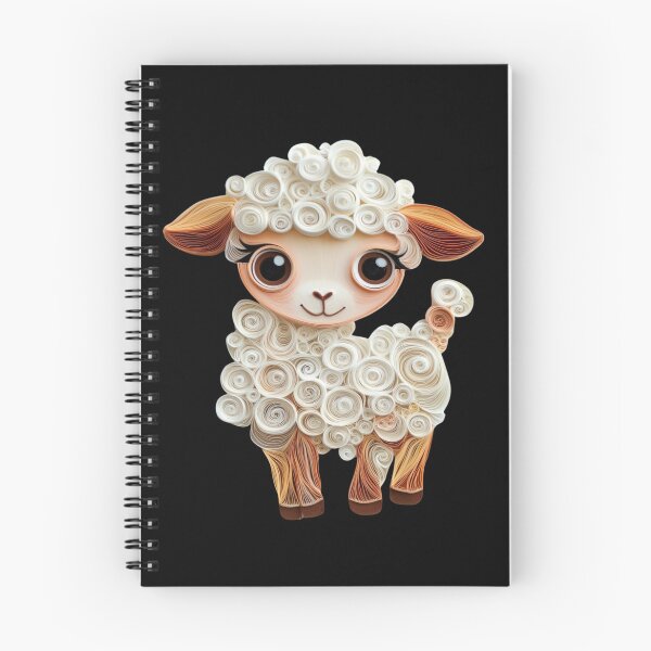 Item preview, Cute Kawaii Baby Lamb designed and sold by PrintsByFrank.