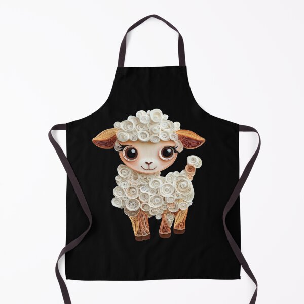 Item preview, Cute Kawaii Baby Lamb designed and sold by PrintsByFrank.
