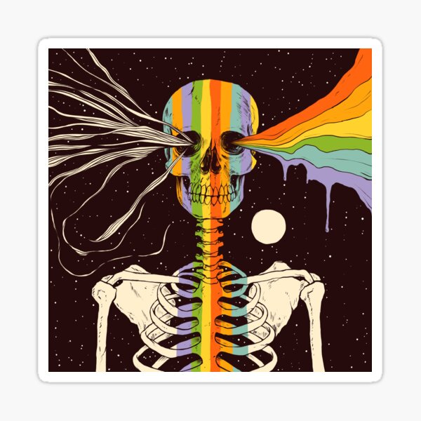 Dark Side of Existence Sticker