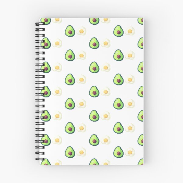 Item preview, Pixel art of avocado with fried egg designed and sold by ZerpaGiovanna.