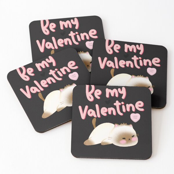 Item preview,   Be my Valentine Sleeping Cat designed and sold by LLdreams.