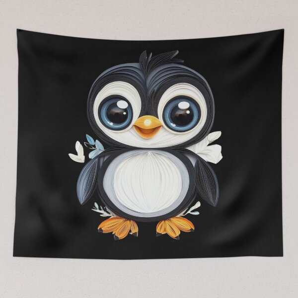 Item preview, Cute Kawaii Baby Penguin designed and sold by PrintsByFrank.