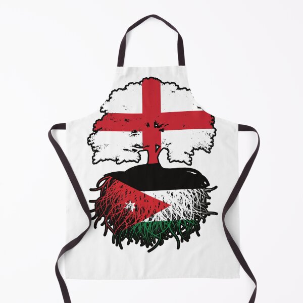 Item preview, Jordan Jordanian English England Tree Roots Flag designed and sold by FlagX.