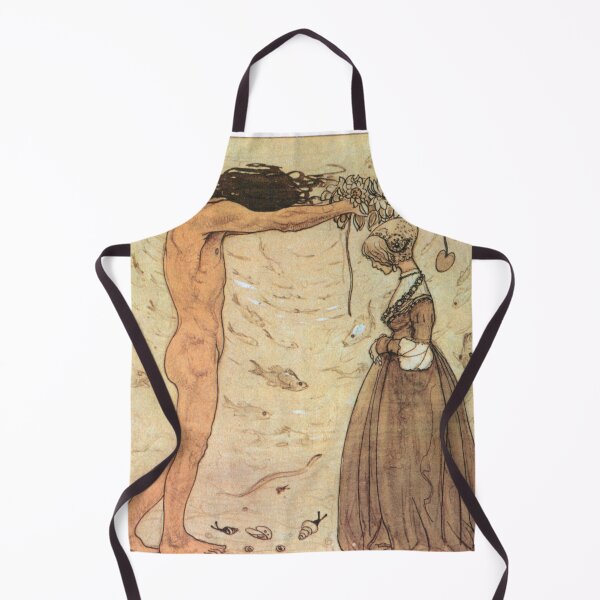Item preview, Agneta and the Sea King - John Bauer designed and sold by forgottenbeauty.