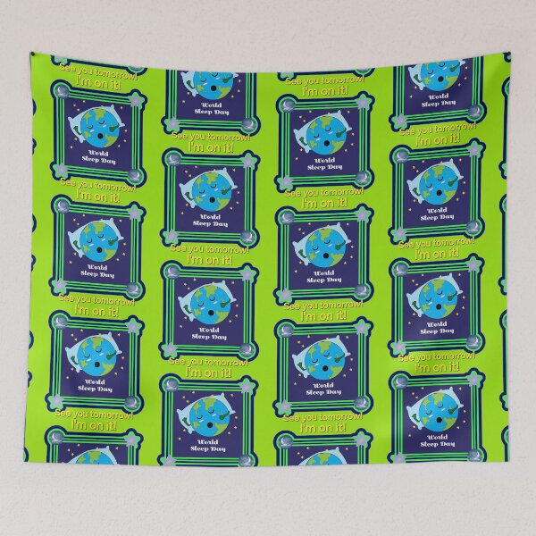 Item preview, World Sleep Day!  I'm on it! designed and sold by dontcryimhere.
