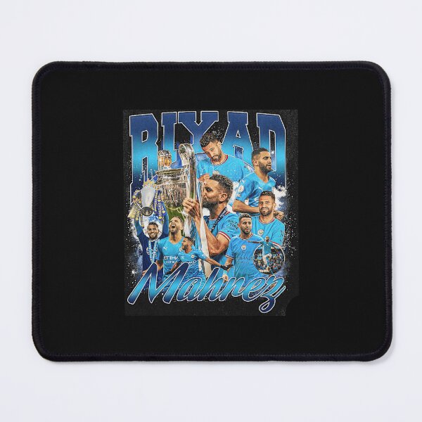 Item preview, Riyad Mahrez Retro Bootleg designed and sold by Masonixem.