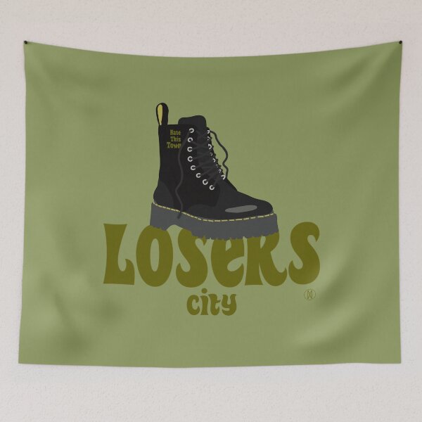 Item preview, Losers city Hate this town doc designed and sold by petiteToulon.