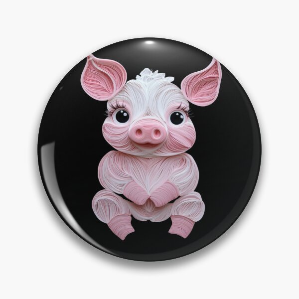 Item preview, Cute Kawaii Baby Piglet designed and sold by PrintsByFrank.