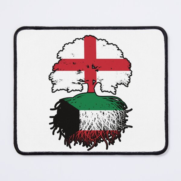 Item preview, Kuwait Kuwaiti English England Tree Roots Flag designed and sold by FlagX.