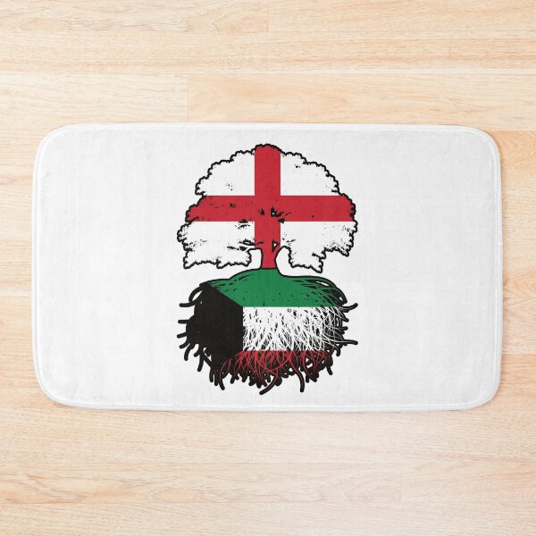 Item preview, Kuwait Kuwaiti English England Tree Roots Flag designed and sold by FlagX.