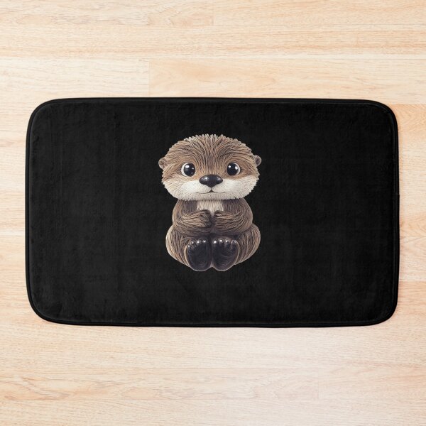 Item preview, Cute Kawaii Baby Sea Otter designed and sold by PrintsByFrank.