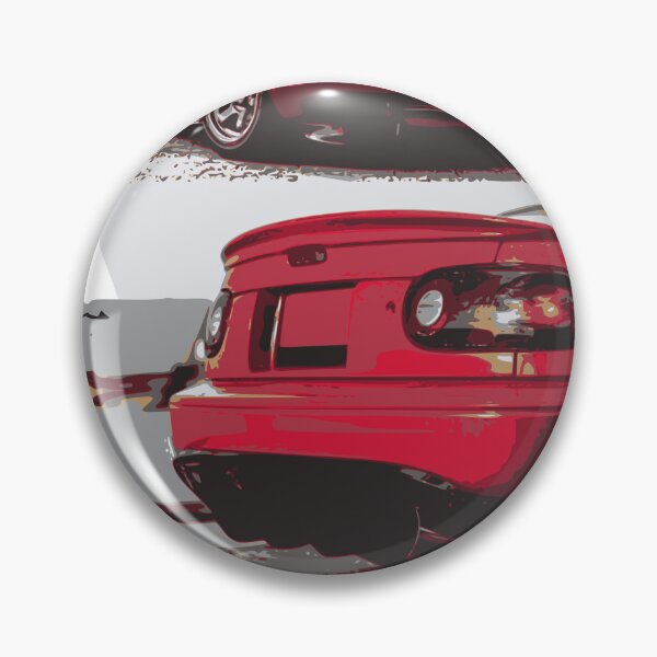 Item preview, Miata mx5 convertible japanese red with black logo designed and sold by CrayonCars WEAR.