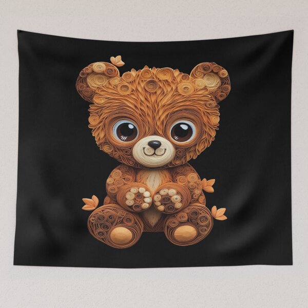 Item preview, Cute Kawaii Baby Bear designed and sold by PrintsByFrank.