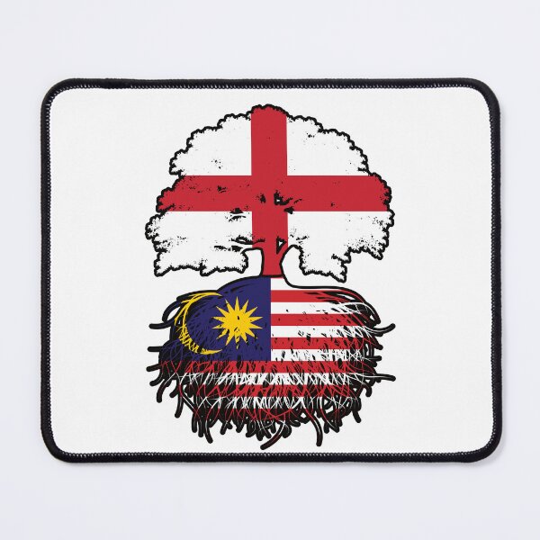 Item preview, Malaysia Malaysian English England Tree Roots Flag designed and sold by FlagX.