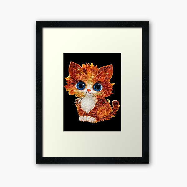 Item preview, Cute Kawaii Baby Kitty designed and sold by PrintsByFrank.