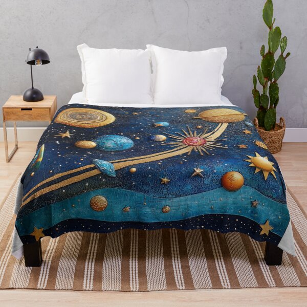 Item preview, Whimsical Solar System designed and sold by EastEndTownie.
