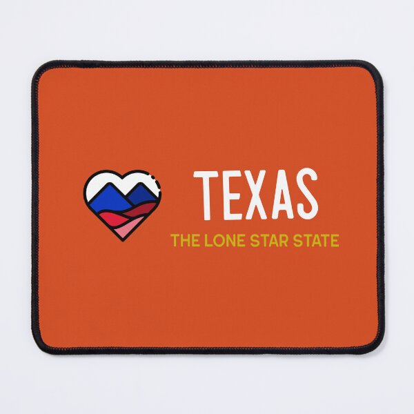 Item preview, Texas State Heart Logo designed and sold by GlobalSightseer.