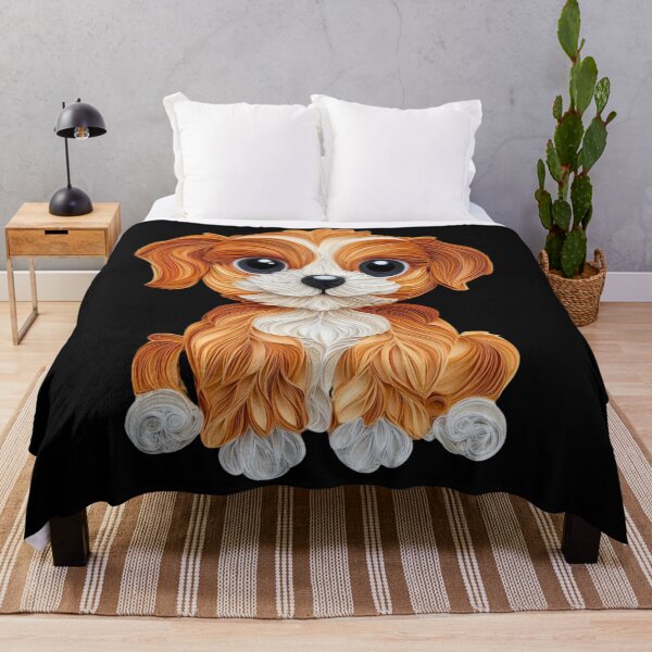 Aperçu de l'œuvre Adorable chiot kawaii créée et vendue par PrintsByFrank.
