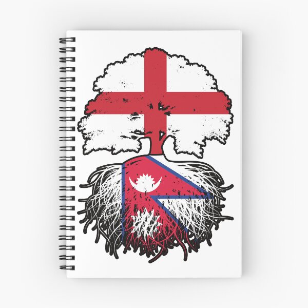 Item preview, Nepal Nepalese English England Tree Roots Flag designed and sold by FlagX.