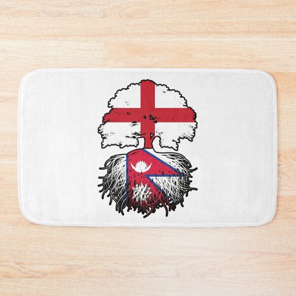 Item preview, Nepal Nepalese English England Tree Roots Flag designed and sold by FlagX.