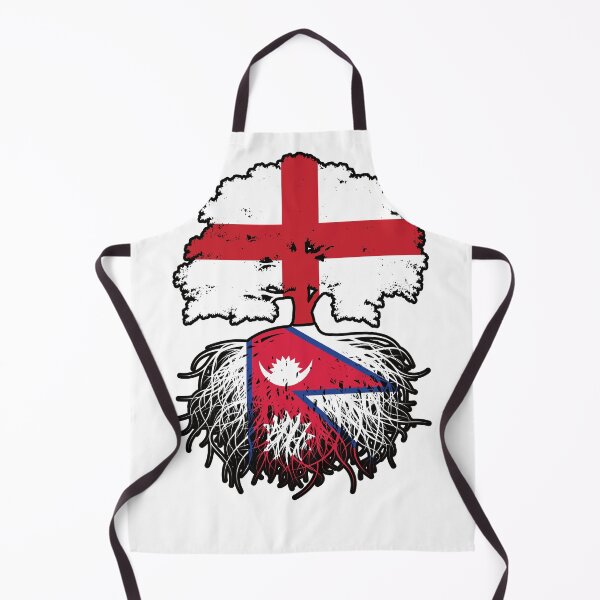 Item preview, Nepal Nepalese English England Tree Roots Flag designed and sold by FlagX.