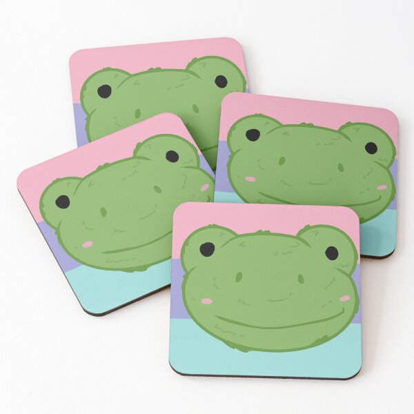 Item preview, plush frog + bi flag background designed and sold by FussyTortoise.