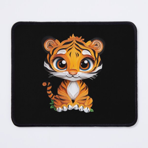 Item preview, Cute Kawaii Baby Tiger designed and sold by PrintsByFrank.
