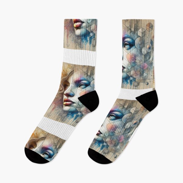 Item preview, The Essence of Geometry: A Portrait of Whimsy designed and sold by muitee.