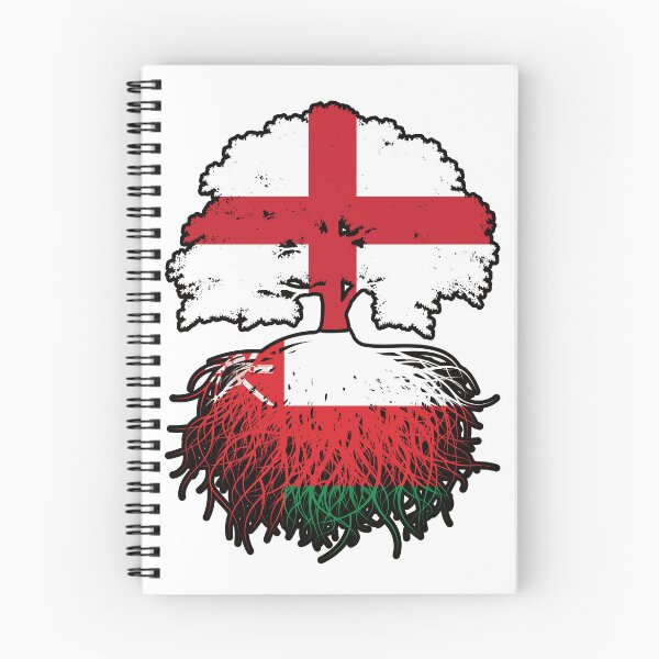 Item preview, Oman Omani English England Tree Roots Flag designed and sold by FlagX.