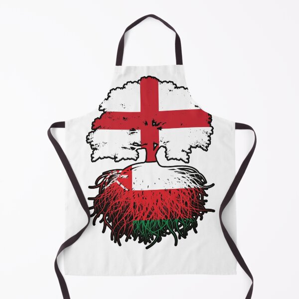 Item preview, Oman Omani English England Tree Roots Flag designed and sold by FlagX.