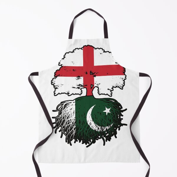 Item preview, Pakistan Pakistani English England Tree Roots Flag designed and sold by FlagX.