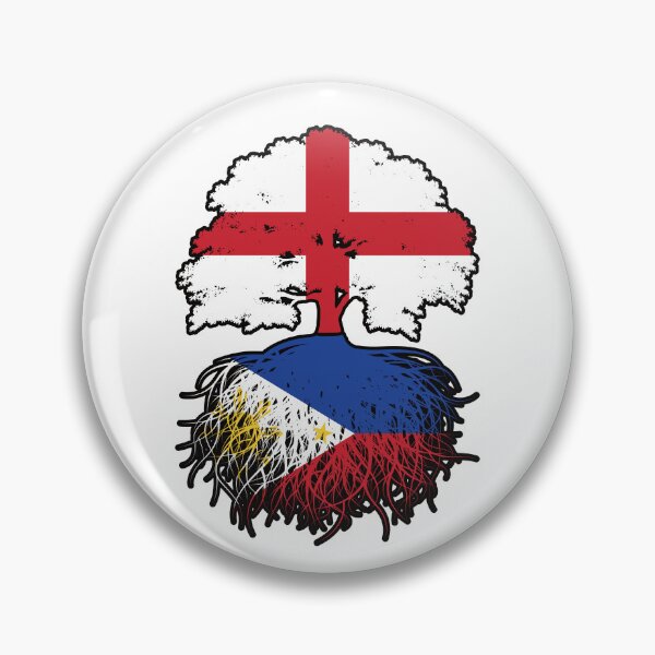 Item preview, Philippines Filipino English England Tree Roots Flag designed and sold by FlagX.