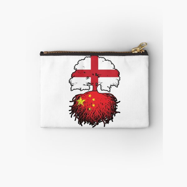 Item preview, China Chinese English England Tree Roots Flag designed and sold by FlagX.