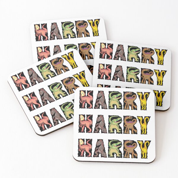 Item preview, Harry - Dinosaur Letters designed and sold by alphatoons.