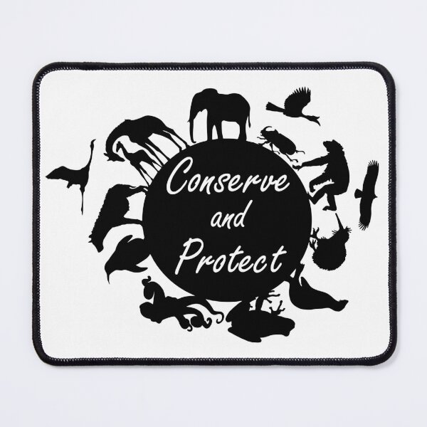 Item preview, Conserve and Protect designed and sold by BLACKPALMDESIGN.
