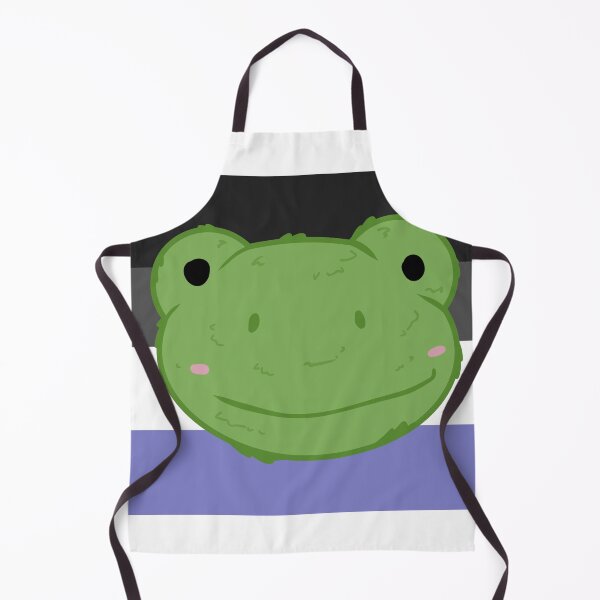 Item preview, frog + pastel ace background designed and sold by FussyTortoise.