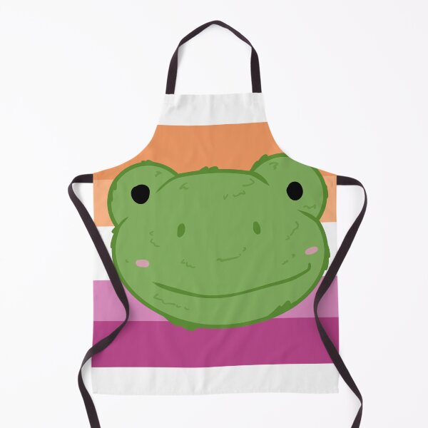 Item preview, frog + pastel lesbian background designed and sold by FussyTortoise.