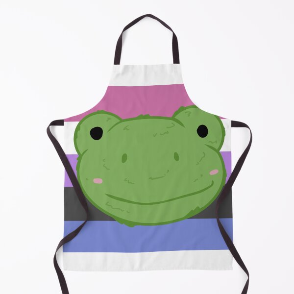 Item preview, Frog + pastel genderfluid background designed and sold by FussyTortoise.