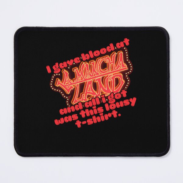 Item preview, I Gave Blood At La Manchaland And All I Got Was This Lousy t-shirt designed and sold by twistedfiction.