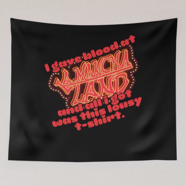 Item preview, I Gave Blood At La Manchaland And All I Got Was This Lousy t-shirt designed and sold by twistedfiction.