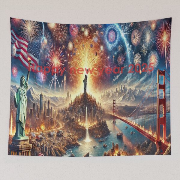 Item preview, Epic New Year 2025 Celebration in USA designed and sold by Tommandjerry.