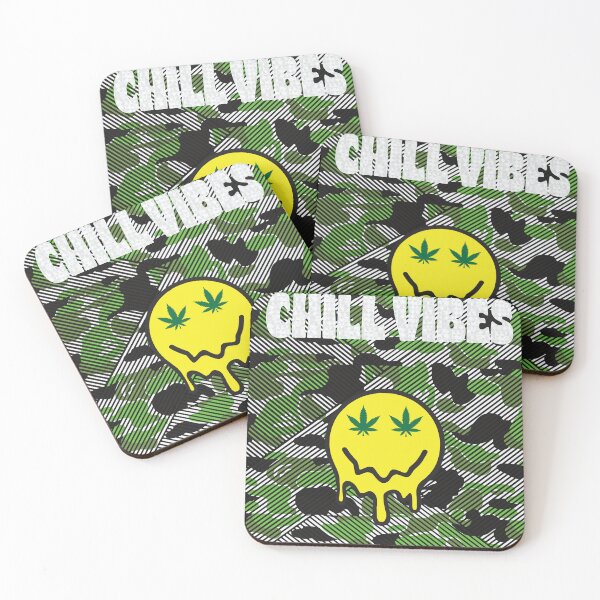 Item preview, Chill vibes only - 420 designed and sold by UGOT2SEETHIS STUDIO.