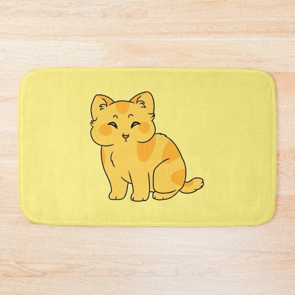 Item preview, Yellow Chibi Cat designed and sold by WindyFizz.