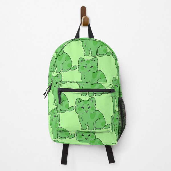 Item preview, Green Chibi Cat designed and sold by WindyFizz.